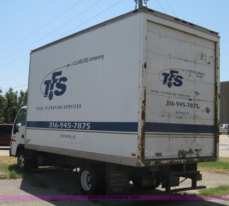 image for item A4273 1997 GMC W4 box truck