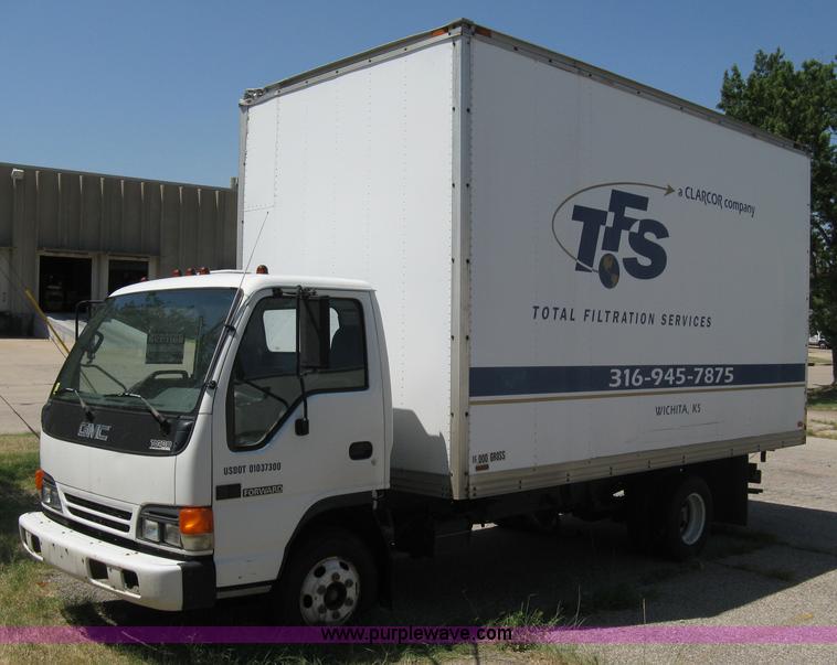 image for item A4273 1997 GMC W4 box truck