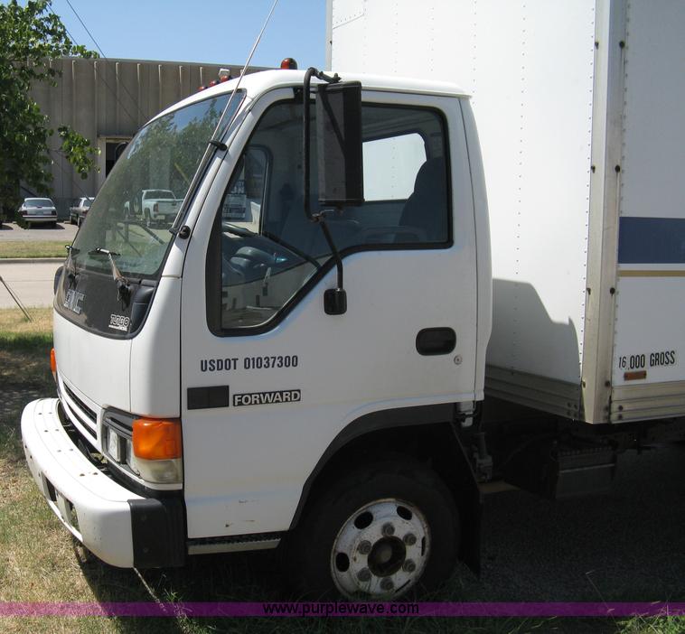 image for item A4273 1997 GMC W4 box truck