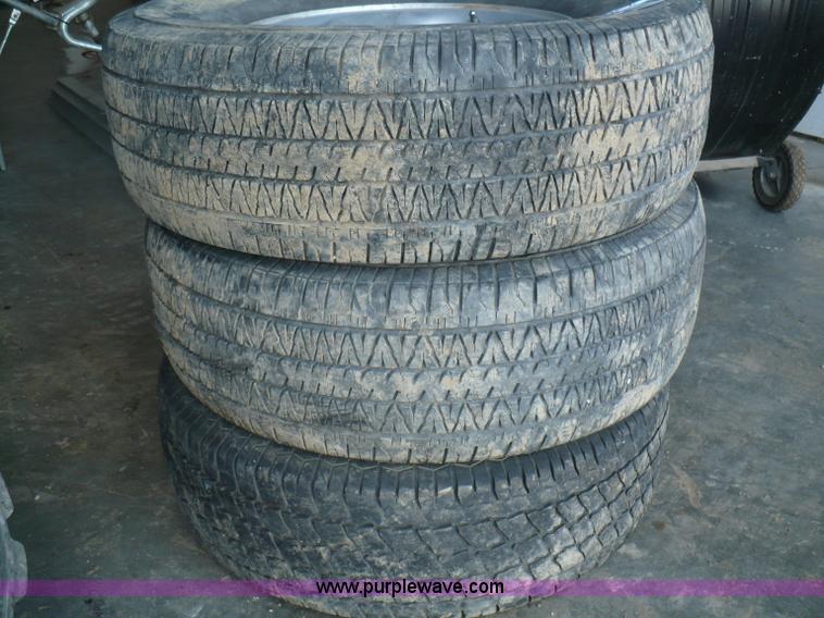 image for item A4828 (4) tires and alloy wheels