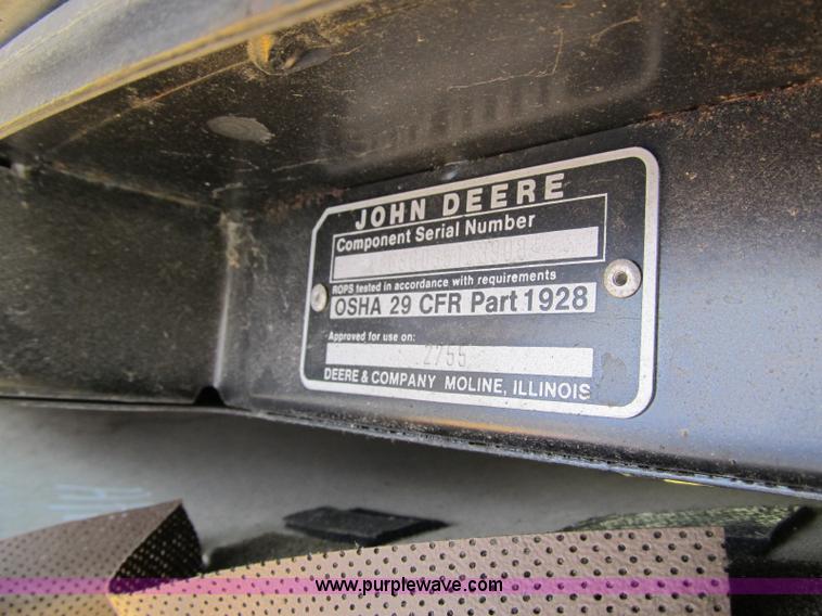 image for item A4904 1991 John Deere 2755 tractor