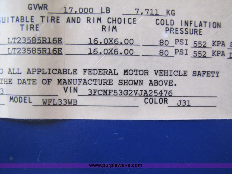 image for item A5093 1998 Winnebago Chieftain RV motor home