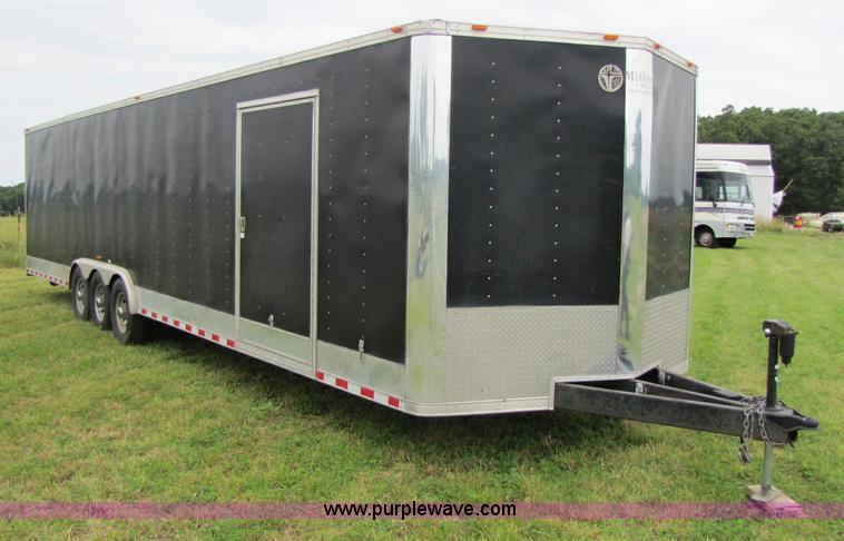 image for item A5095 2006 Millennium 35' triple axle cargo trailer