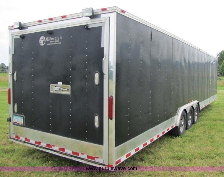 image for item A5095 2006 Millennium 35' triple axle cargo trailer
