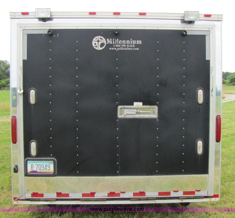 image for item A5095 2006 Millennium 35' triple axle cargo trailer