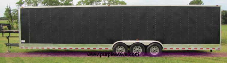 image for item A5095 2006 Millennium 35' triple axle cargo trailer