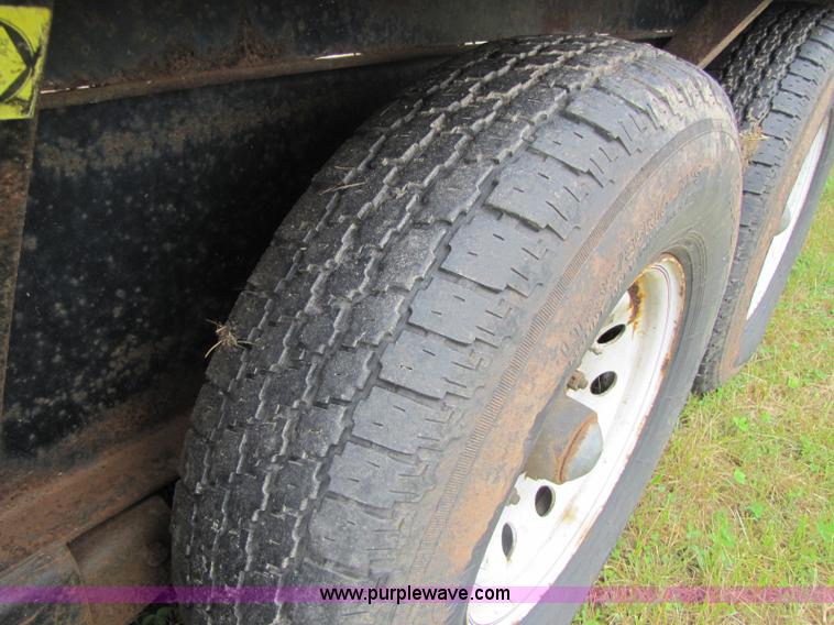 image for item A5096 2006 50' goose neck triple axle trailer