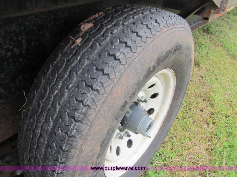 image for item A5096 2006 50' goose neck triple axle trailer