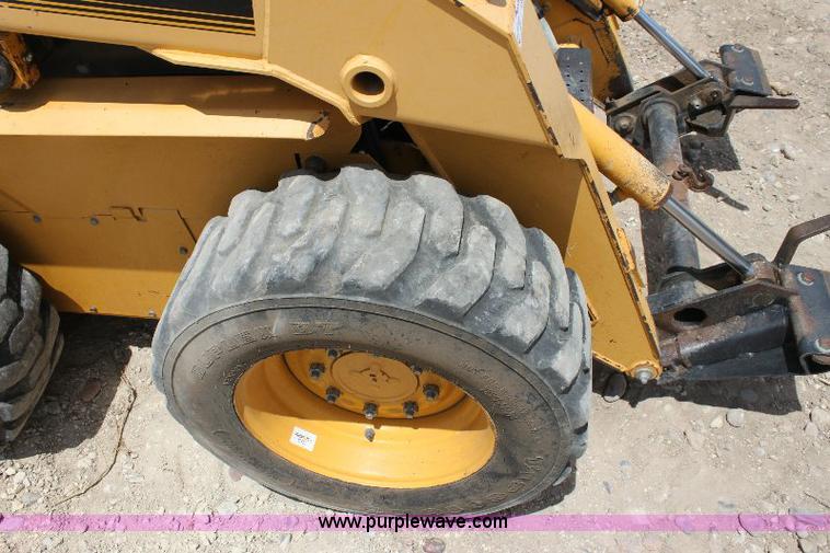 image for item A9304 John Deere 6675 skid loader