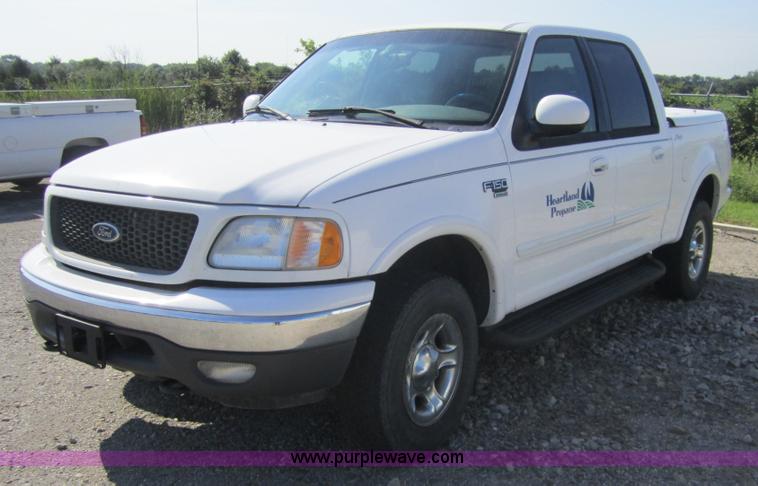 image for item A9561 2001 Ford F150 crew cab pickup truck