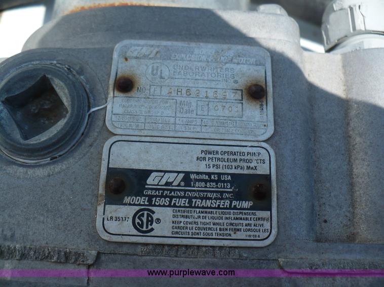 image for item A9581 Delta 80000 fuel tank