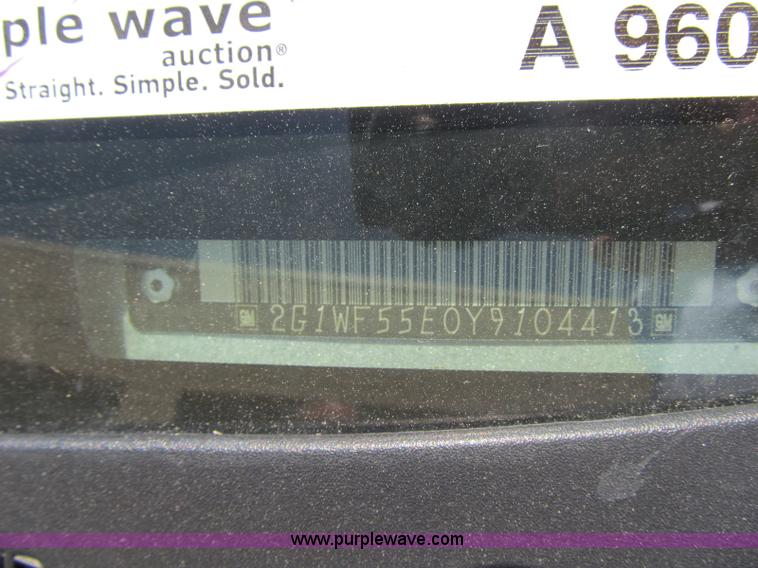 image for item A9608 2000 Chevrolet Impala