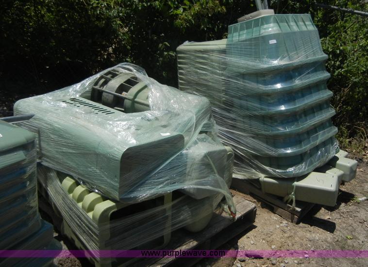 image for item A9841 Approximately 32 assorted TV and phone pedestals