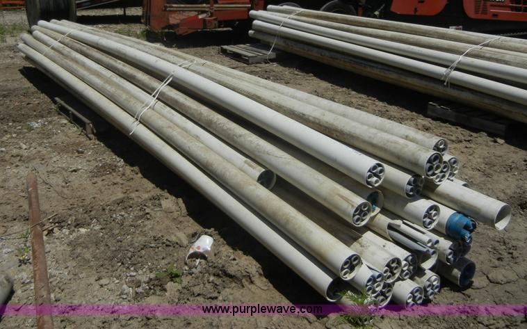 image for item A9849 (33) 4" x 20'L four-way PVC pipes