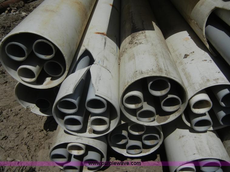 image for item A9849 (33) 4" x 20'L four-way PVC pipes