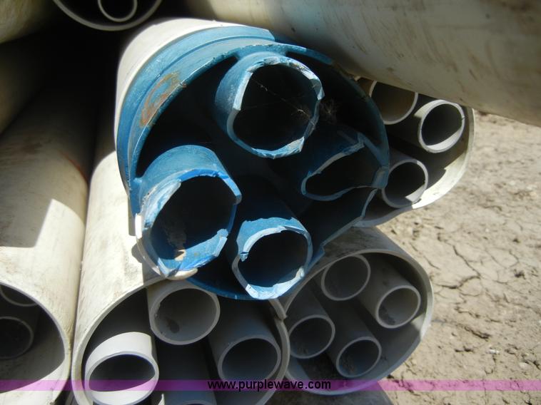 image for item A9849 (33) 4" x 20'L four-way PVC pipes