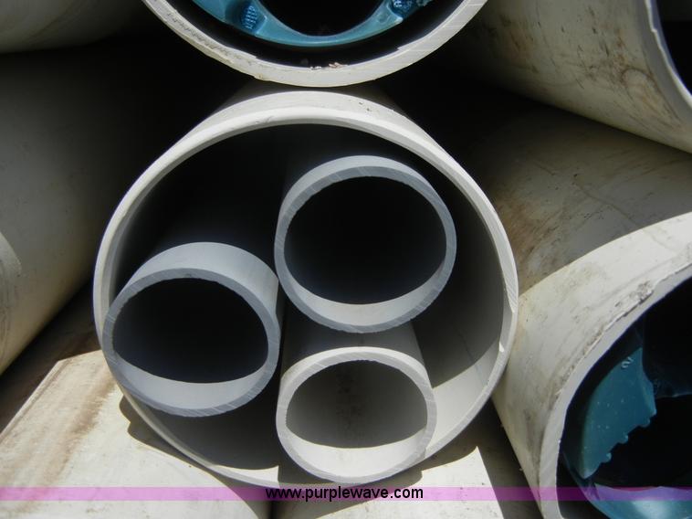 image for item A9850 (34) 4" x 20'L three-way PVC pipes