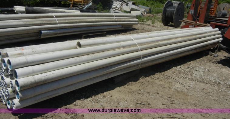image for item A9850 (34) 4" x 20'L three-way PVC pipes