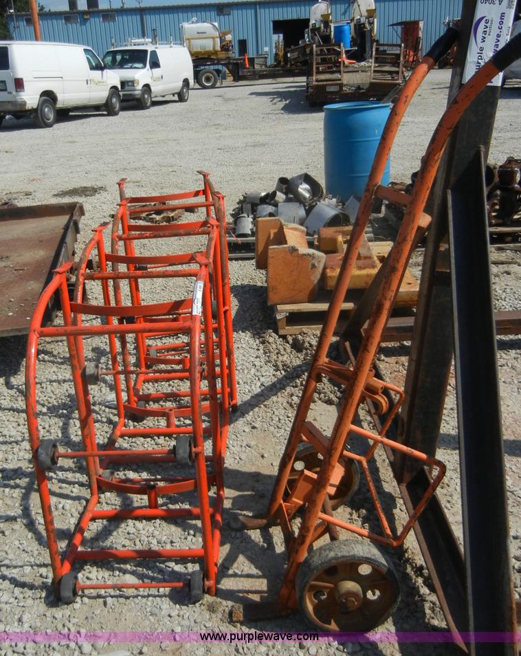 image for item A9861 (5) 55 gallon barrel dollies
