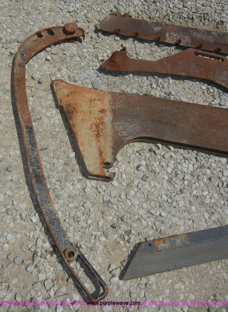 image for item A9930 (5) assorted blades and attachments for Case Maxi-Sneaker trencher