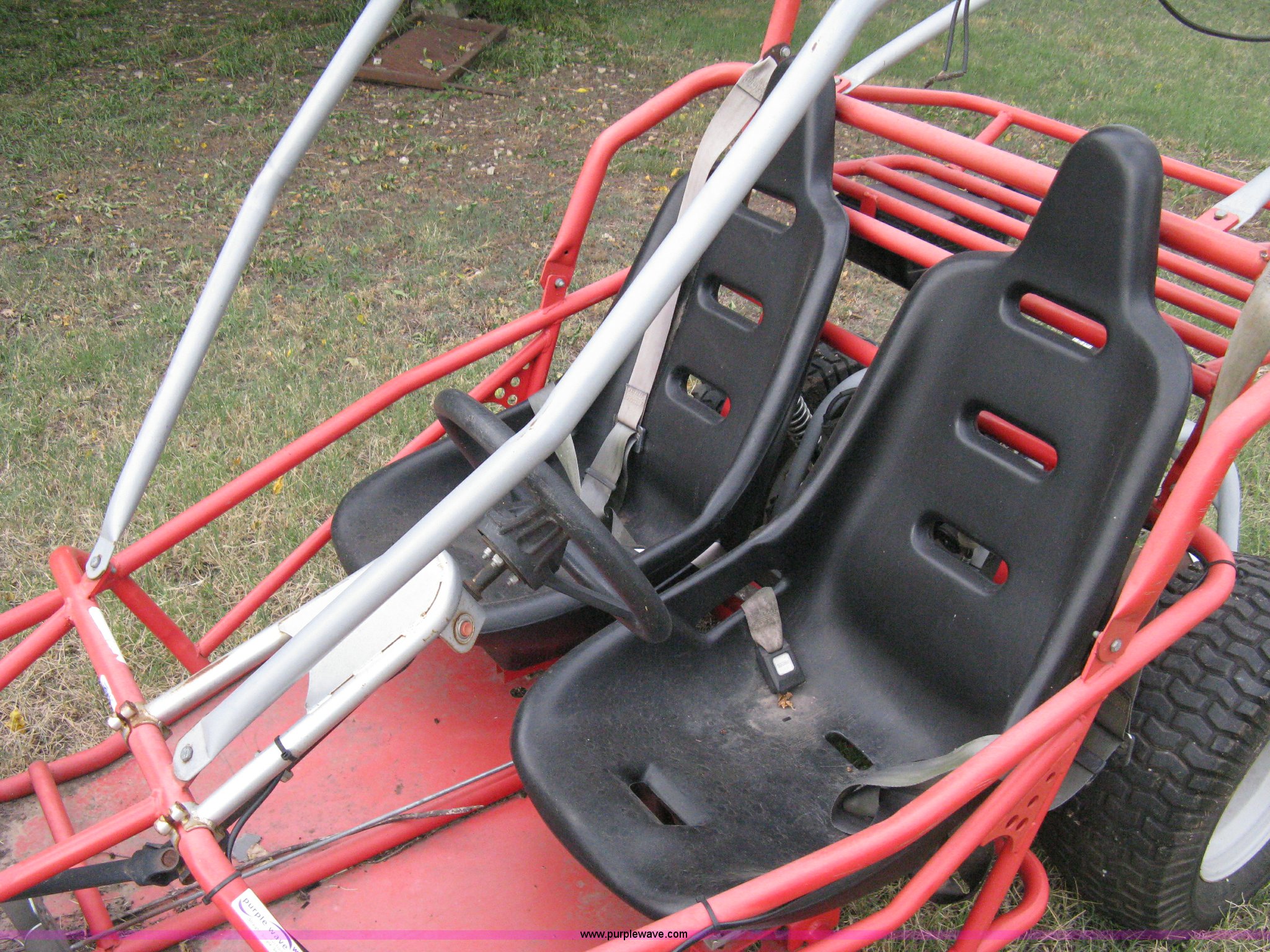 Yerf Dog two seat gokart in Peck, KS Item B9501 sold Purple Wave