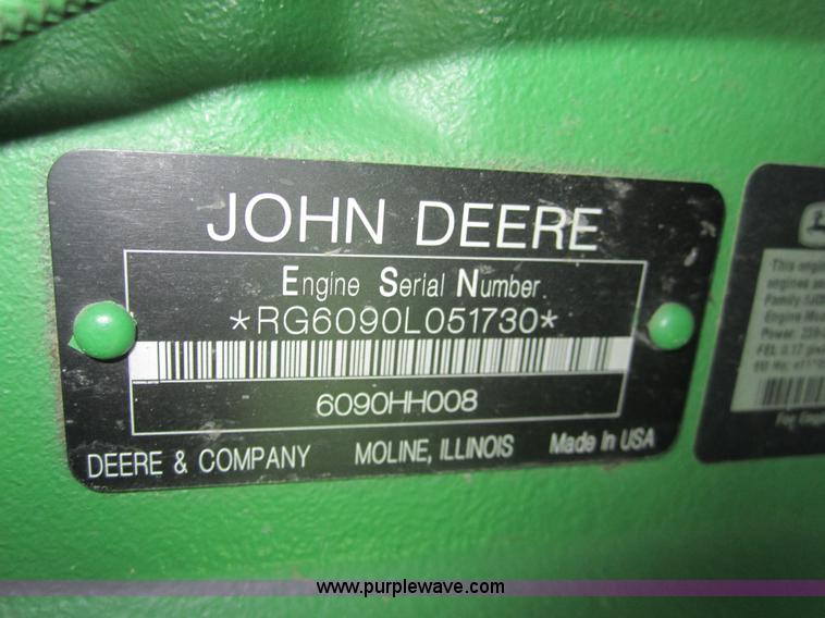 image for item A3750 2009 John Deere 9770 STS combine