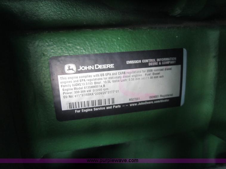 image for item A3752 2008 John Deere 9870 STS combine