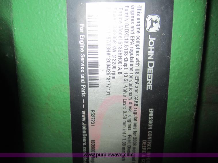 image for item A3752 2008 John Deere 9870 STS combine