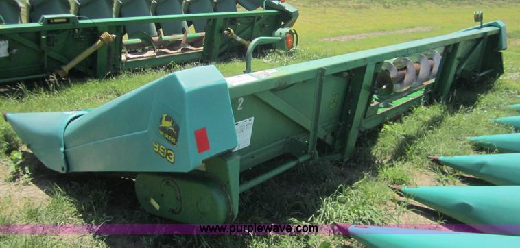 image for item A3758 1996 John Deere 893 8 row corn head
