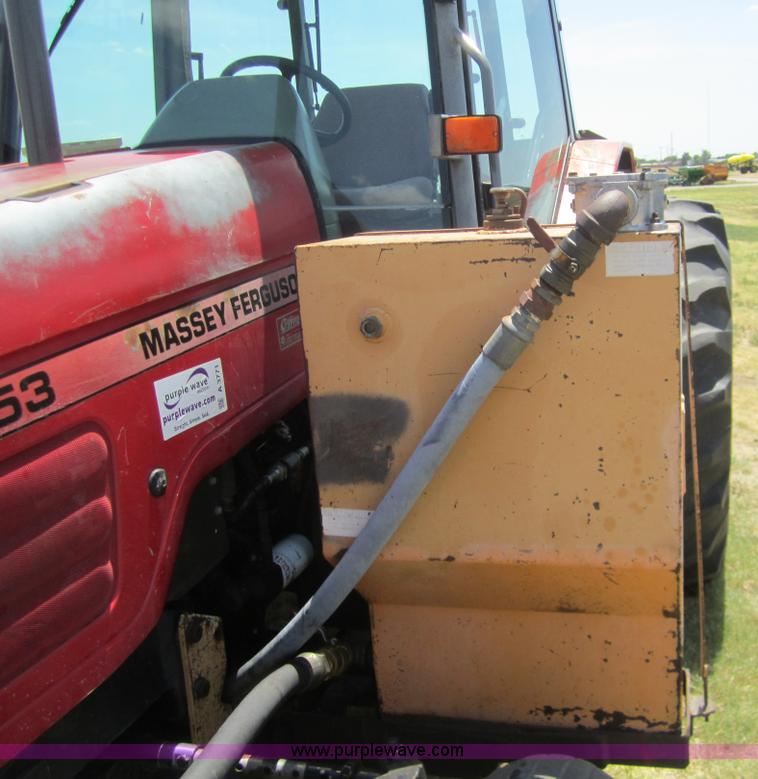 image for item A3771 1998 Massey-Ferguson 4253 tractor with belly mower