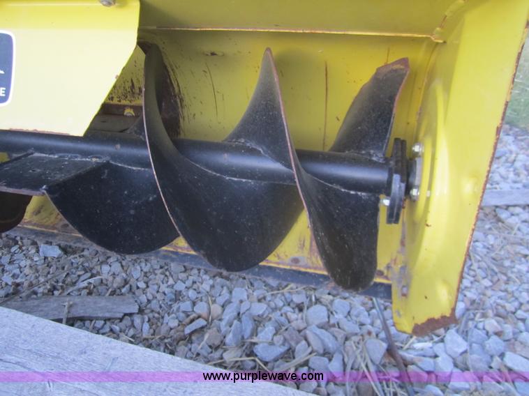 image for item A3777 1994 John Deere 42" snow blower