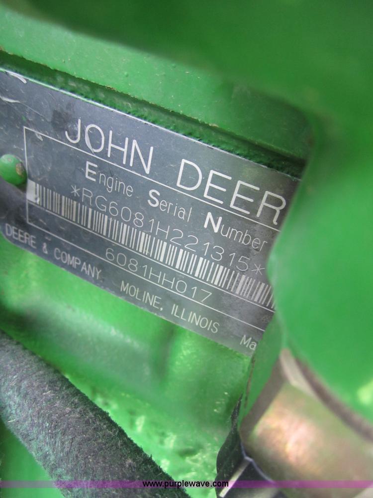 image for item A3782 2003 John Deere 9650 Walker combine