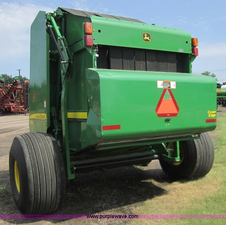 image for item A3787 2008 John Deere 568 round baler