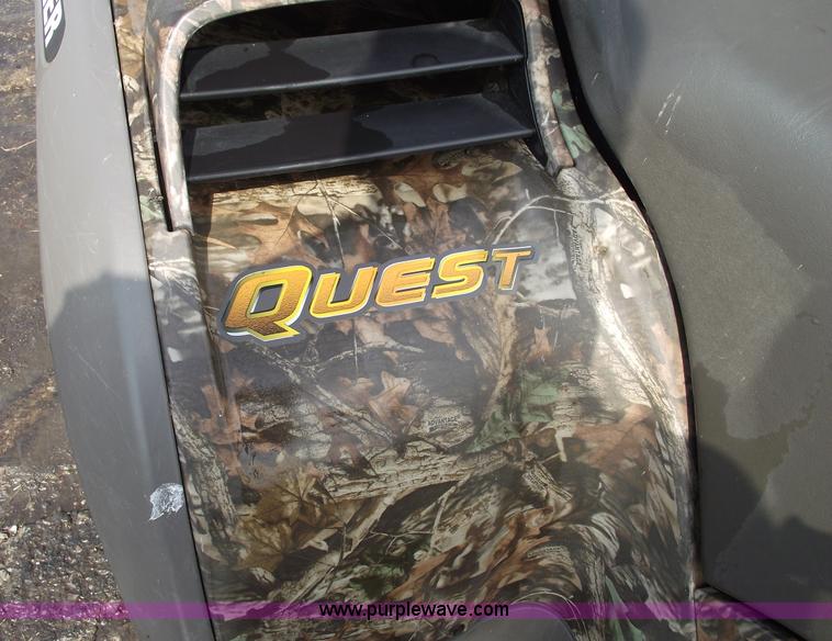 image for item A4202 2003 Bombardier Quest 650 camo four wheeler