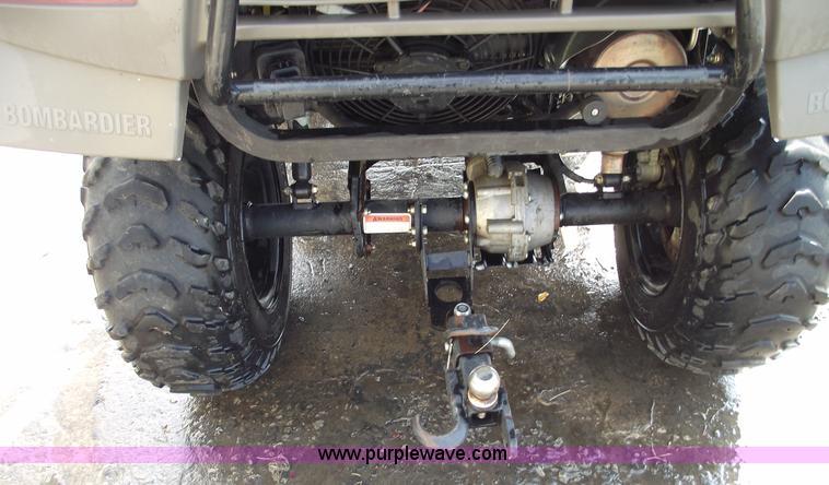 image for item A4202 2003 Bombardier Quest 650 camo four wheeler
