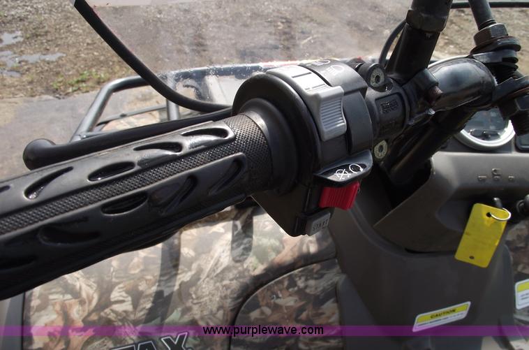 image for item A4202 2003 Bombardier Quest 650 camo four wheeler