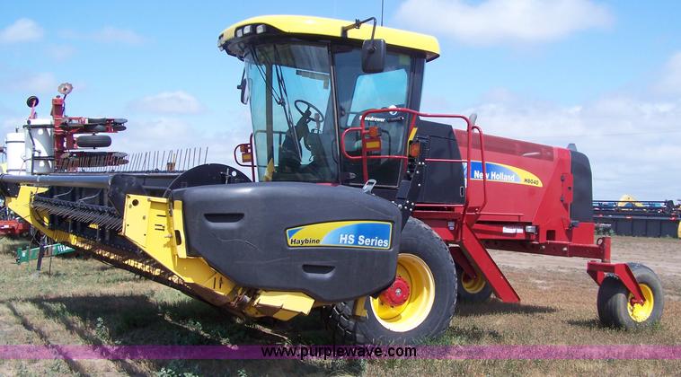 image for item A4588 New Holland H8040 swather