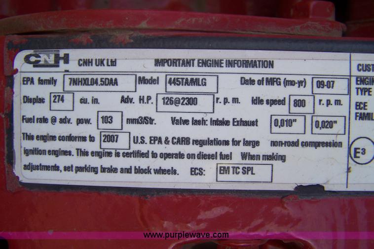 image for item A4588 New Holland H8040 swather