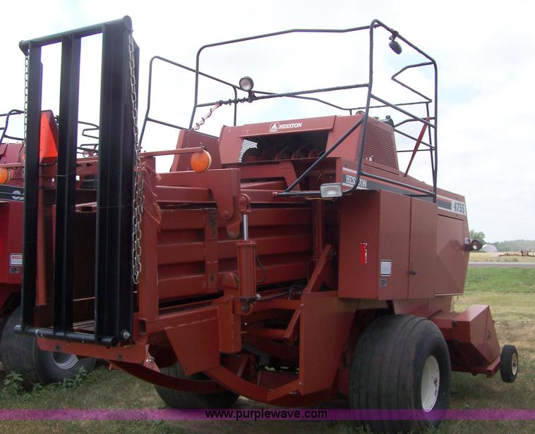 image for item A4589 1996 Hesston 4755 3x3 large square baler