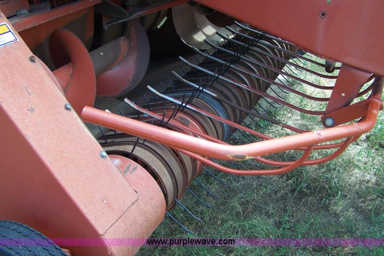 image for item A4589 1996 Hesston 4755 3x3 large square baler