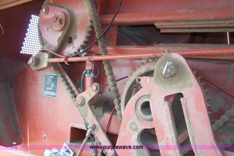 image for item A4589 1996 Hesston 4755 3x3 large square baler