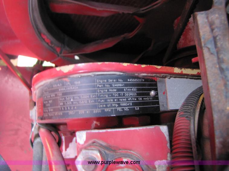 image for item A4698 1998 Case IH 2388 RWA combine