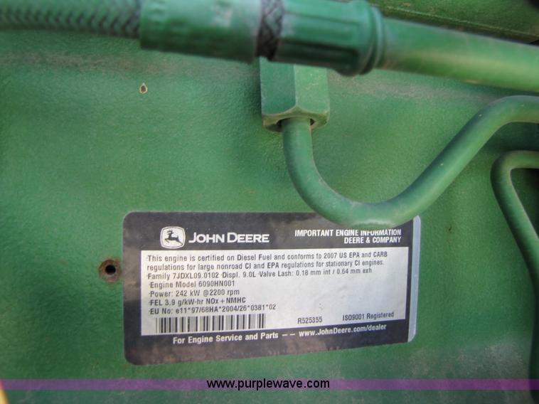 image for item A4699 2008 John Deere 4930 self propelled sprayer