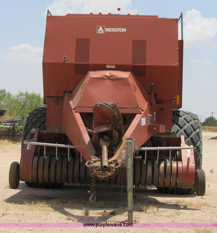 image for item A5249 Hesston 4900 large square baler