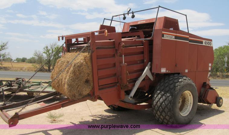 image for item A5249 Hesston 4900 large square baler