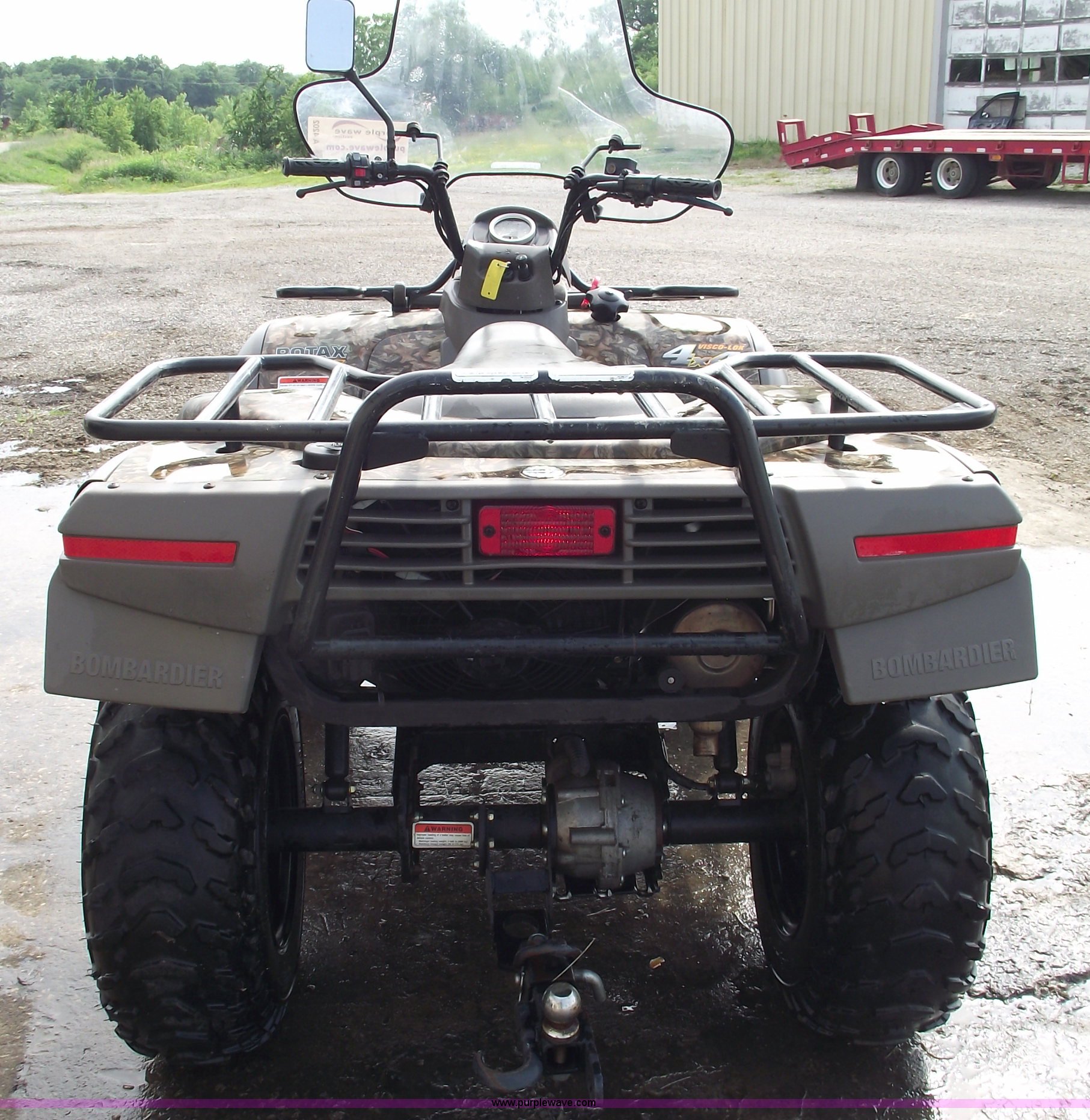 2003 Bombardier Quest 650 camo four wheeler in Bethany, MO Item A4202