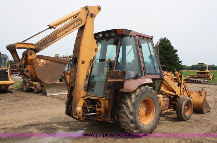 image for item A2001 1993 Case 580 Super K backhoe