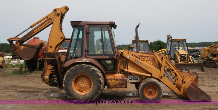 image for item A2001 1993 Case 580 Super K backhoe