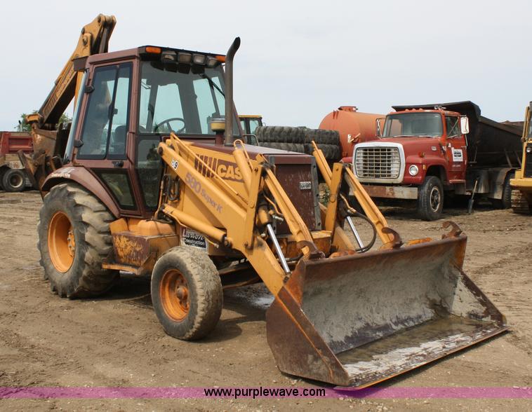 image for item A2001 1993 Case 580 Super K backhoe
