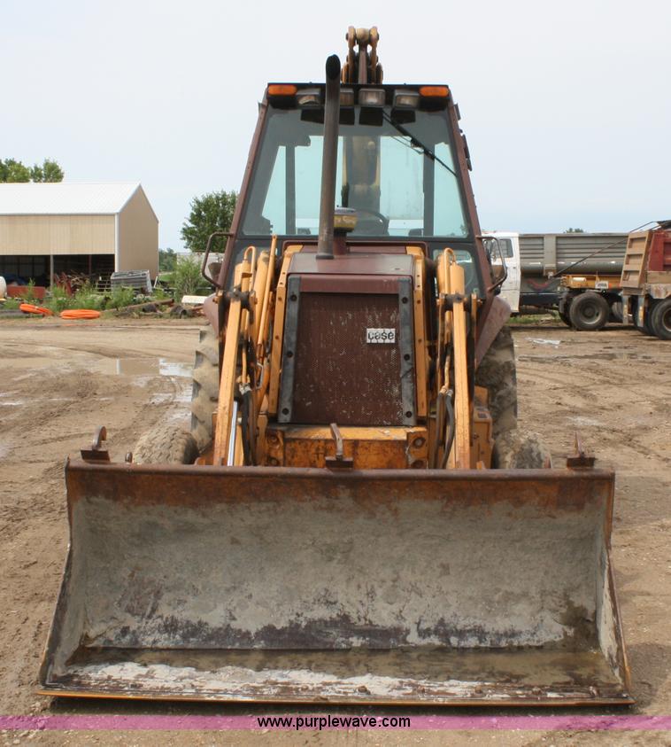 image for item A2001 1993 Case 580 Super K backhoe
